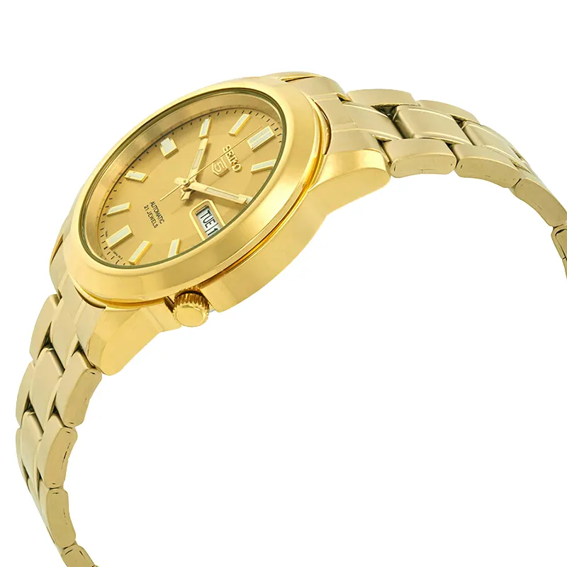 Seiko 5 Automatic Yellow Gold-tone Men's Watch | SNKK20K1
